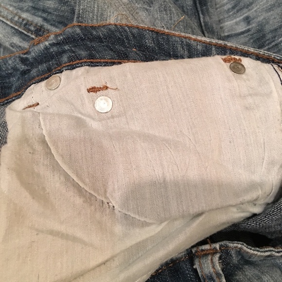 Distressed jeans denim size 30 - Picture 4 of 5